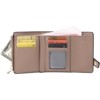 BEAFUP Small Women’s Trifold Wallet,RFID Blocking PU Leather Compact Wallet with 5 Card Slots, Zippered Coin Pocket for Everyday Use - 4 of 4