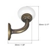 Unique Bargains Zinc Alloy Retro Hanging Towel Backpack Clothes Scarf Keys Hat Wall Hooks 2 Pcs - 2 of 4