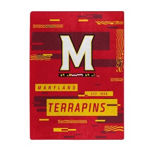 NCAA Maryland Terrapins Digitized 60 x 80 Raschel Throw Blanket - 1 of 4