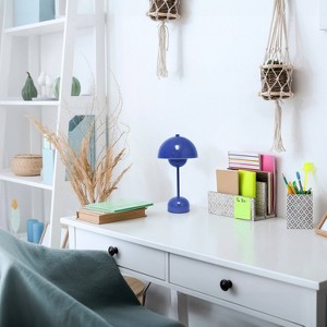 Simple Designs 11.8" Mushroom Magic Dimming (Includes LED Light Bulb) Touch Stick Lamp Portable and Rechargeable - 1 of 4