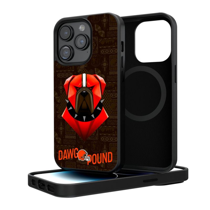 Keyscaper Cleveland Browns 2024 Illustrated Limited Edition Magnetic Phone Case, 1 of 8