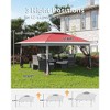 13x13 Ft Pop Up Canopy Tent with Mosquito Netting &  Carrying Bag, Instant Portable Shelter, Heavy Duty Foldable Gazebo for Outdoor Backyard - 2 of 4