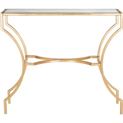 Alphonse Console - Gold/Glass - Safavieh