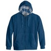 Collections Etc Men's Plaid Lined Knit Hoodie - 2 of 4