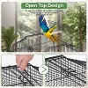 BestMassage 64 Inch Bird Cage Parakeet Cage Parrot Cage for Parakeets Cockatiels and Other Small Birds - 4 of 4