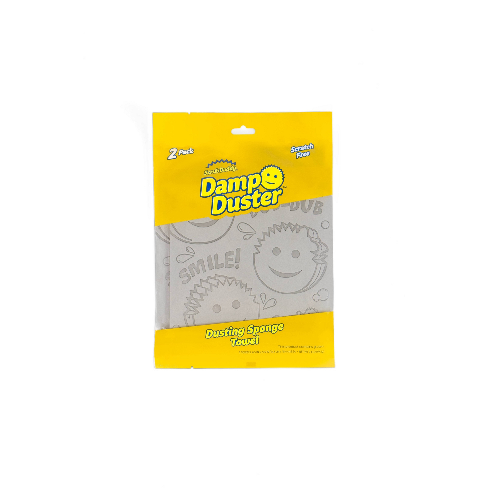 Scrub Daddy Damp Duster Towel - 2ct: Foam Material