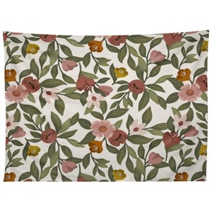 Lebrii Febe Floral Pattern Tapestry - Society6 - 1 of 3