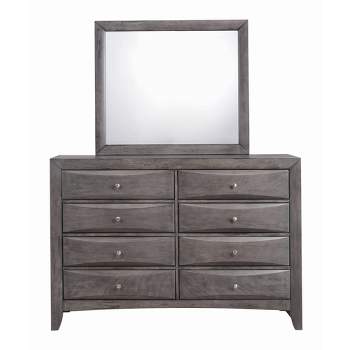 Madison Dresser and Mirror Set Gray - Picket House Furnishings