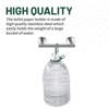 Cobbe Wall Mounted Brushed Nickel Bathroom Toiler Paper Holder, Double Post Pivoting Toilet Paper Roll Holder for Bathroom, SUS 304 Stainless Steel - 3 of 4