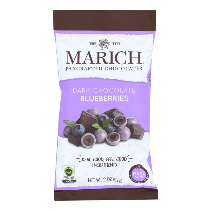 Marich Dark Chocolate Blueberries - Case of 12/2 oz, 2 of 5