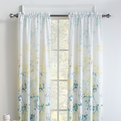 BrylaneHome Funky Floral Panel Set