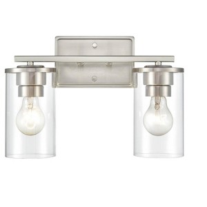 Millennium Lighting Verlana 2 - Light Vanity in  Brushed Nickel - 1 of 1