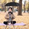 Aluminum Alloy Camera Umbrella Holder Mount with C-Clamp - Adjustable Rain Cover Tripod Stand for Photography, Video, Flash & Lighting Equipment - 2 of 4