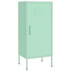 VidaXL Storage Cabinet Mint 16.7"x13.8"x40" Steel - 2 of 4