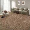 Acekool Washable Rug, Modern Abstract Non Slip Low Pile Soft Indoor Carpet for Living Room Bedroom Playroom, Stain Resistant - 3 of 4