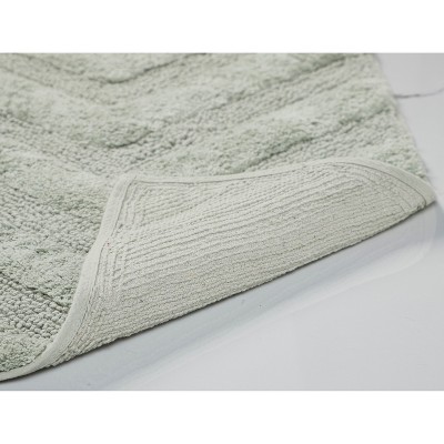 Hugo Sage Cotton 2-Piece Tufted Bath Rug Set with Non-Slip Backing