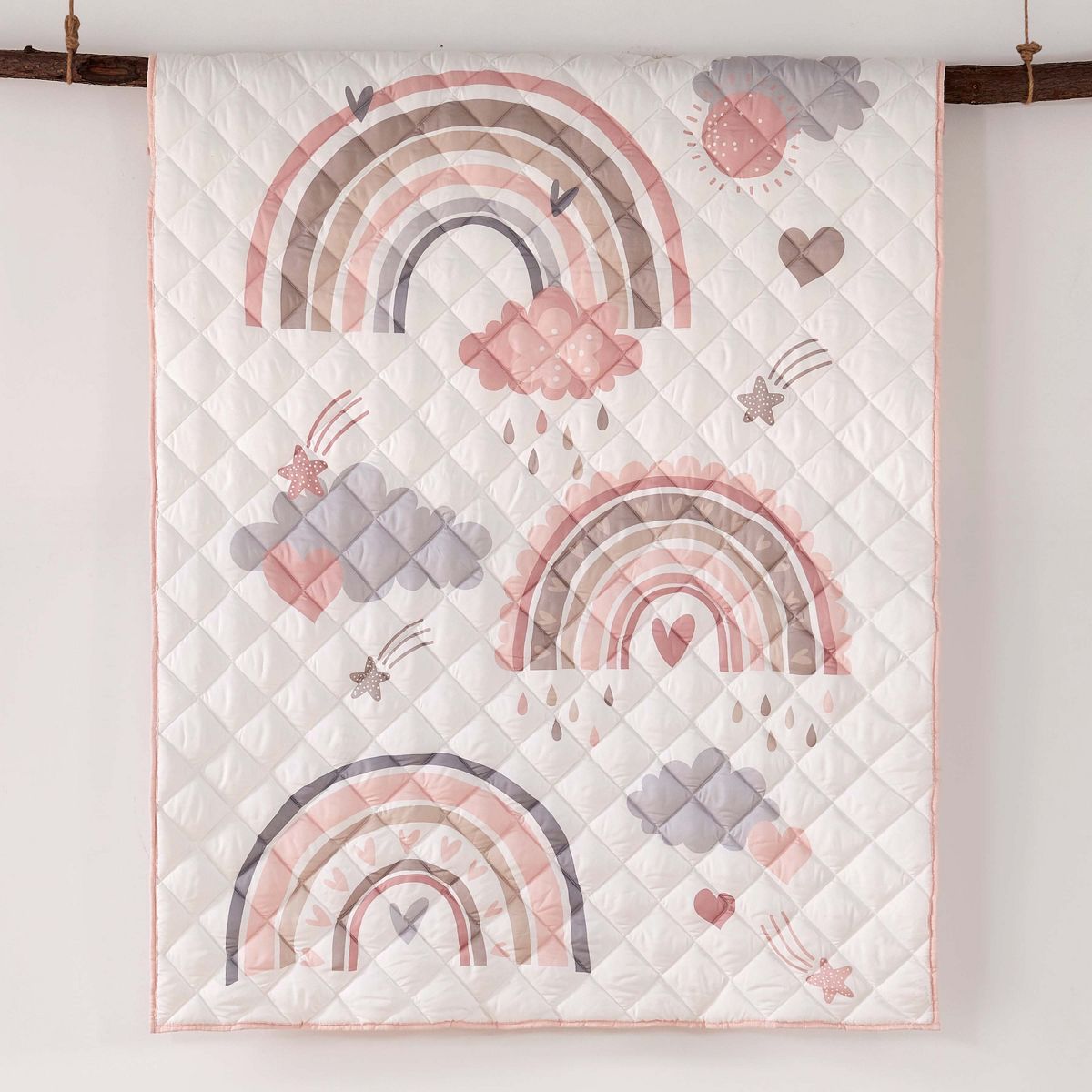 Rainbow Dreams 5pc Toddler Bed Set - Levtex Baby - thumbnail 4