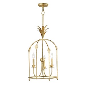 Maxim Lighting Paloma 3 - Light Chandelier in  Gold Leaf - 1 of 4