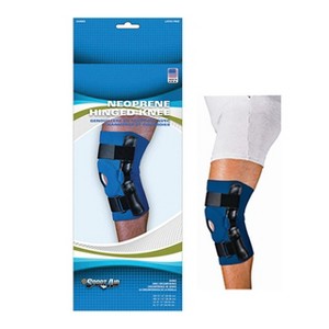 Sport Aid Neoprene Hinged Knee Support Medium Blue - 1 of 3