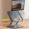 Scarlet Scope Stable 360¡ Rotating Carbon Steel Laptop Stand Black Full Size - 4 of 4