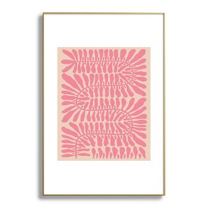 Alisa Galitsyna One HundredLeaved Plant Metal Framed Art Print - Deny Designs - 1 of 4