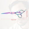 Unique Bargains Hair Scissors, Hair Cutting Scissors, Professional Barber  Scissors, Stainless Steel Razor, 6.89 Inches Long : Target