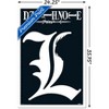 Trends International Death Note - L Symbol Framed Wall Poster Prints - 3 of 4