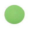 Unique Bargains Trivet Round Rope Woven Mat Cotton Non-woven Fabric 7.87"x7.87"x0.31" - 3 of 3
