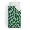 Deny Designs Mariamariacreative Play Checkers Sage Twin/Twin XL Duvet and Sham Set (2-3pc Set) - 3 of 4