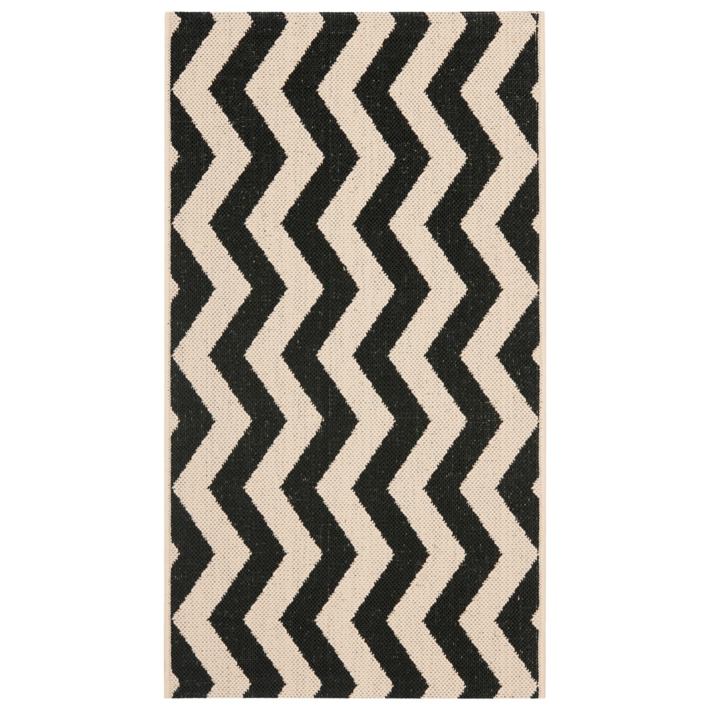  Courtyard Ayden Chevron Outdoor Rug