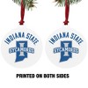 Indiana State University Sycamores Aluminum Holiday Christmas Tree Ornament - 2 of 4