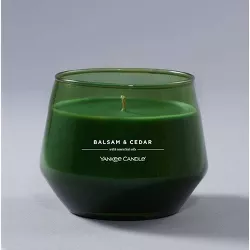 10oz Balsam & Cedar Studio Collection Glass Candle - Yankee Candle