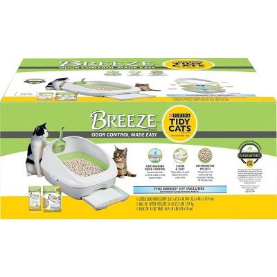 large breeze litter box