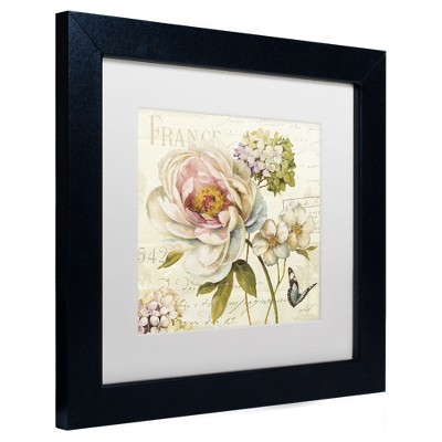 Trademark Fine Art -Lisa Audit 'Marche de Fleurs III' Matted Framed Art