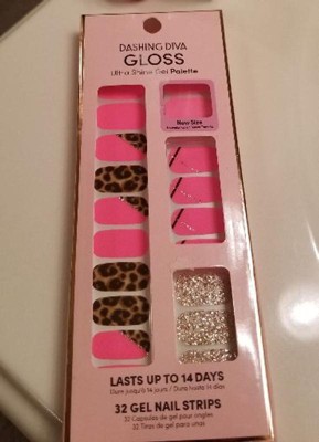 Wild Romance - Neon Pink Cheetah Nails - Dashing Diva – Dashing Diva