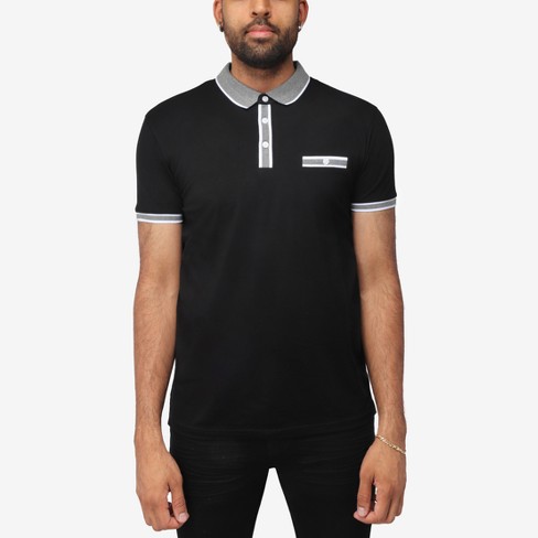 Black polo hot sale shirt target