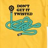 Men's - Instant Message - Don't Get It Twisted Short Sleeve Graphic T-Shirt - 2 of 4
