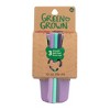 The First Years GreenGrown Reusable Spill-Proof Straw Toddler Cups - Purple/Teal - 3pk/10oz - 3 of 4