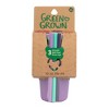 The First Years Greengrown Reusable Spill-proof Straw Toddler Cups - Purple/teal  - 3pk/10oz : Target