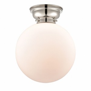 Beacon - 1 Light Flush Mount In Industrial Style-13.15 Inches Tall and 12 Inches Wide - 1 of 1