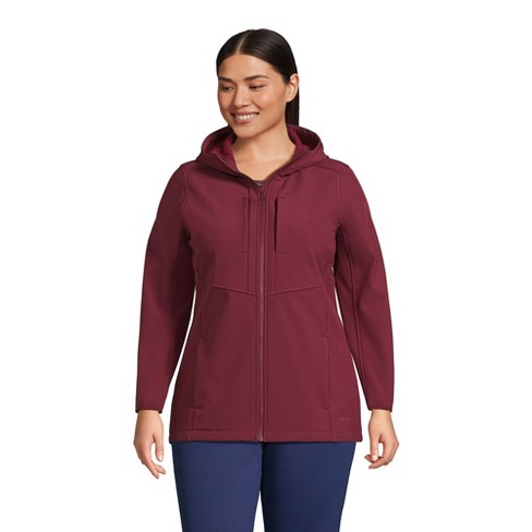 Lands' End Women's Plus Size Active 5 Pocket Pants - 1x - Rich Burgundy :  Target