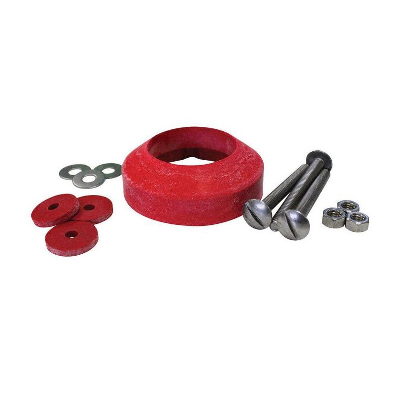 Korky 2 inch Hardware Kit and Tank to Bowl Gasket, 2 of 5