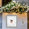 Peak Signature Mat Picture Frame – Guest Book Alternative for Weddings, Graduations, or Retirement – Autograph Photo Mat for Signature Board - 4 of 4
