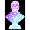 Men's Fortnite Skull Trooper All Hail Glow Sweatshirt - 2 of 4