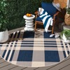 Courtyard CY6201 UV & Stain Resistant Non-Shedding Power Loomed Indoor/Outdoor Rugs - Safavieh - 2 of 4