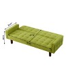 NicBex 73.62 Inch Linen Button Tufted Convertible Sofa Bed with Wood Legs for Living Room,Office,Apartment,Bedroom - 4 of 4