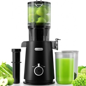 ECOSELF Cold Press Juicer,slow juicer with 4.35" Large Feed Chute Fit Whole Fruits and Vegetables & Easy to Clean - 1 of 4