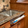 Rev-A-Shelf Stainless Steel Slim Tip-Out Storage Tray with Soft-Close Hinges for Kitchens, Laundry Rooms, or Vanity Cabinets - 4 of 4