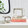 Plum & Post Cubist Sculptures, Set Of 2 - 3 of 4