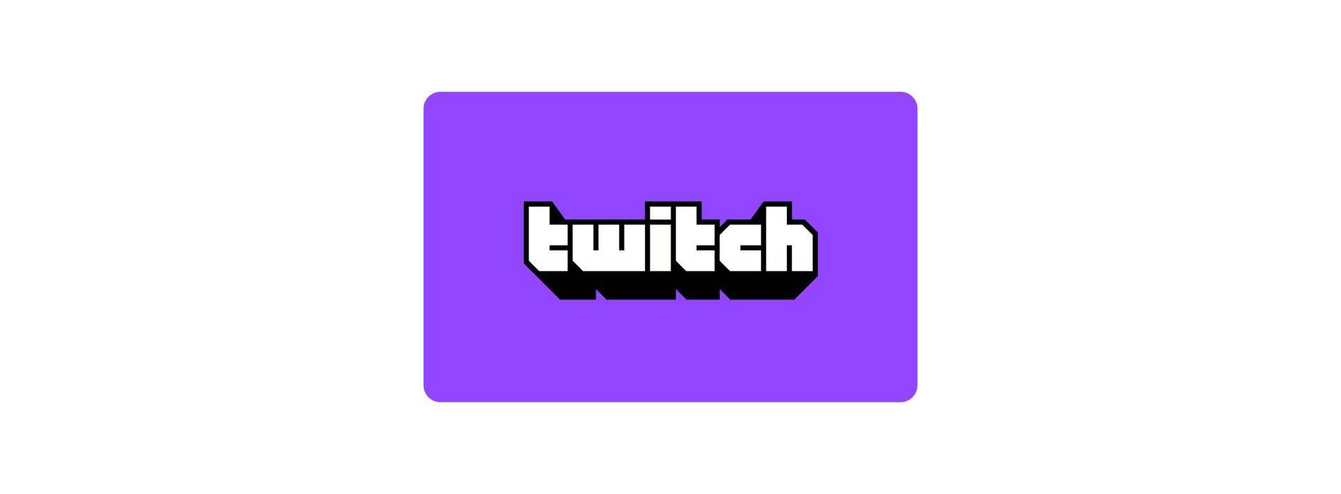 Twitch Gift Card (Email Delivery)